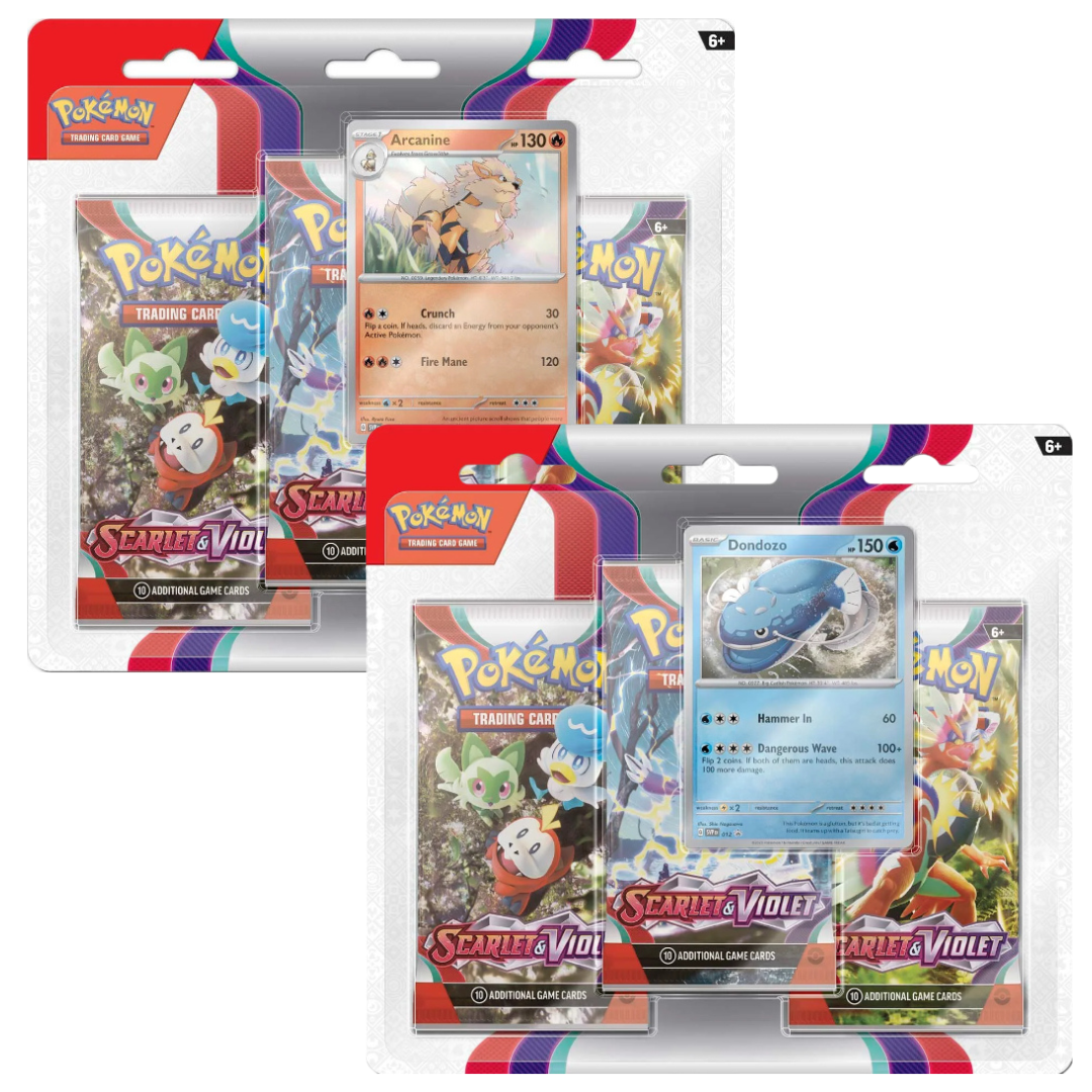 Pokémon TCG: Scarlet & Violet 3-Pack Booster