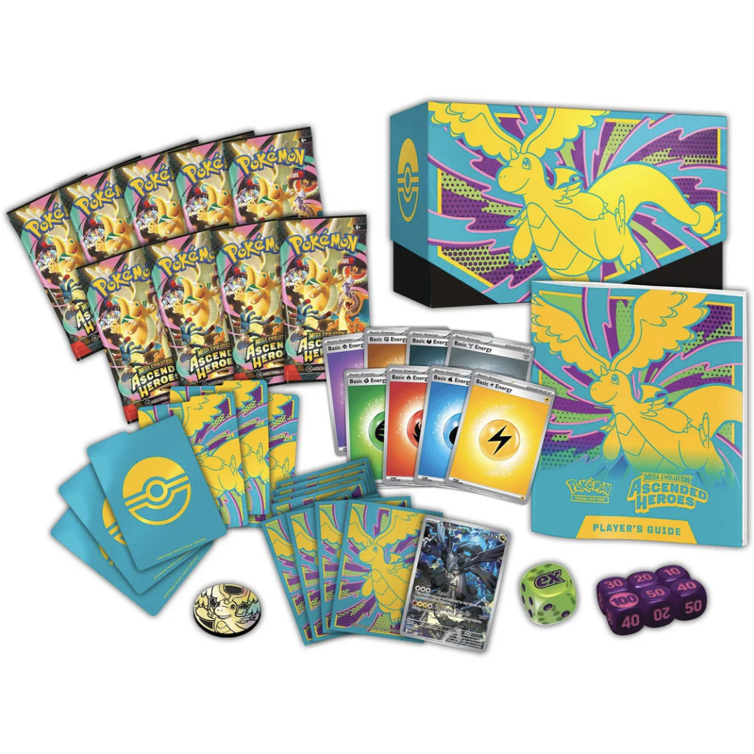Pokémon TCG: Mega Evolution Ascended Heroes - Elite Trainer Box