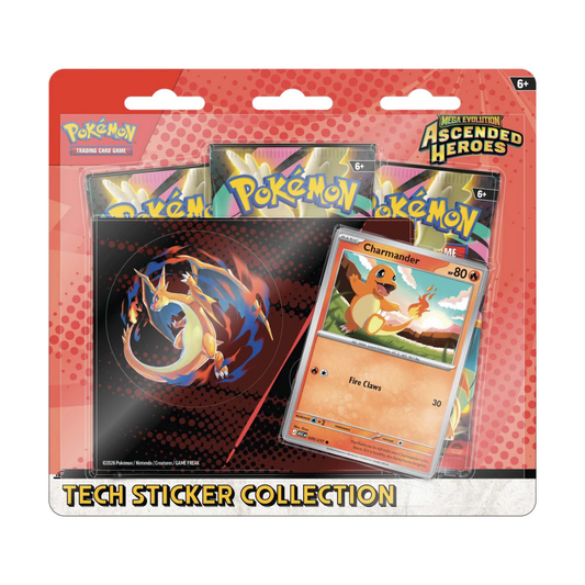 Pokémon TCG: Mega Evolution Ascended Heroes - Tech Sticker Collection: Charmander