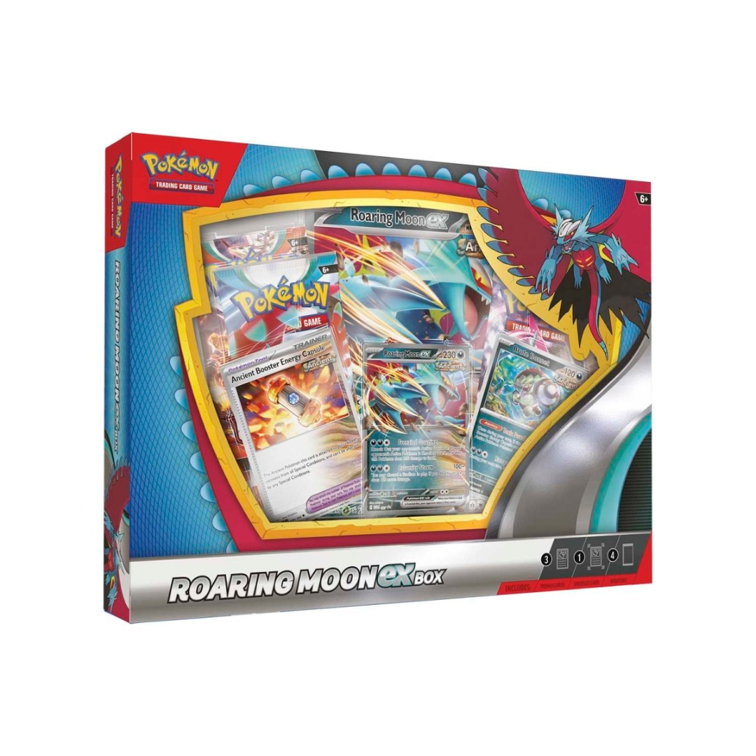 Pokémon TCG Iron Valiant ex Box/ Roaring Moon ex Box