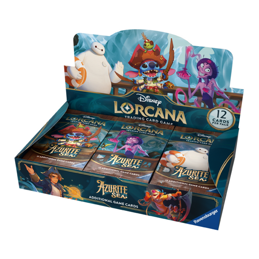 Disney Lorcana TCG - Azurite Sea Booster Box (Set 6)