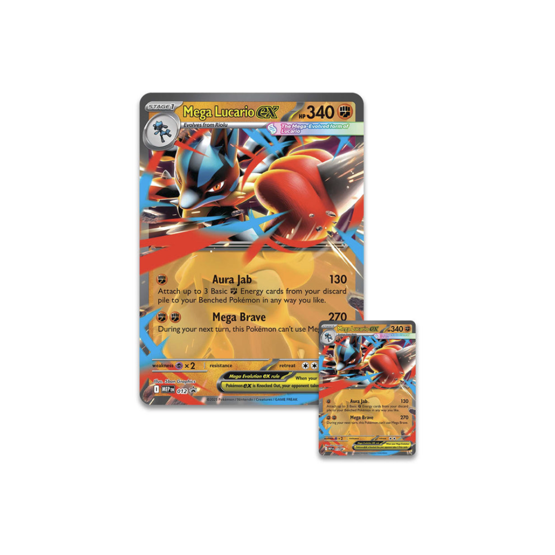 Pokémon TCG: Mega Lucario ex Figure Collection
