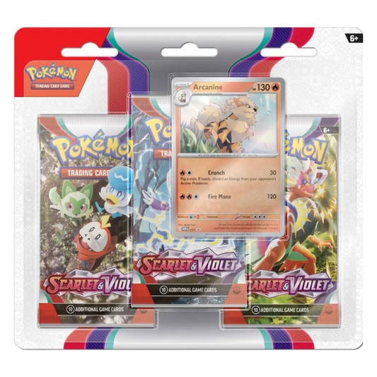 Pokémon TCG: Scarlet & Violet 3-Pack Booster