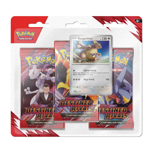 Pokémon TCG: Scarlet & Violet Destined Rivals 3-pack blister