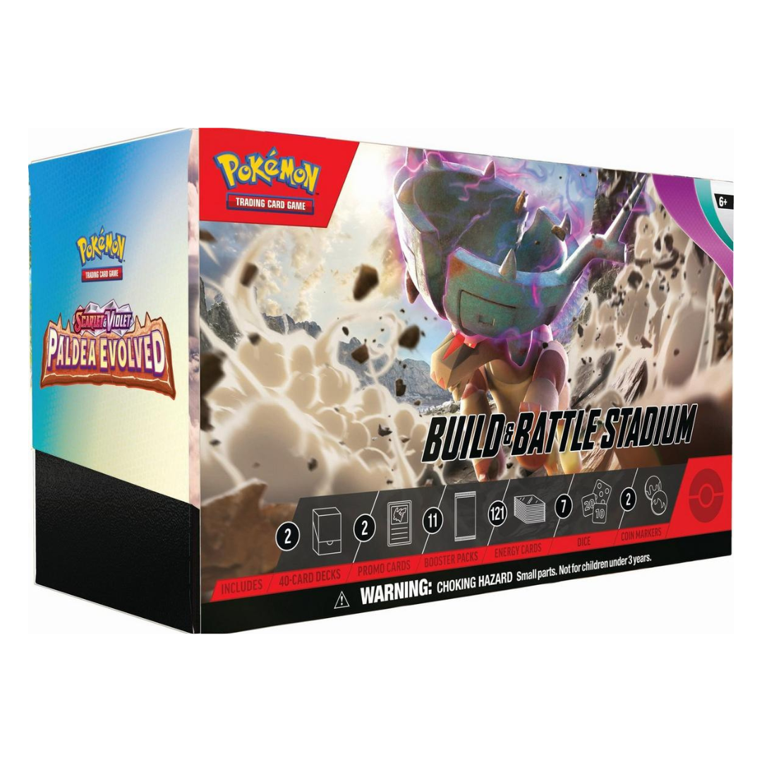 Pokémon TCG: Scarlet & Violet - Paldea Evolved Build & Battle Stadium