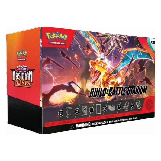 Pokémon TCG: Scarlet & Violet - Obsidian Flames Build & Battle Stadium