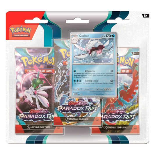 Pokemon TCG: Scarlet & Violet Paradox Rift 3-Pack blister