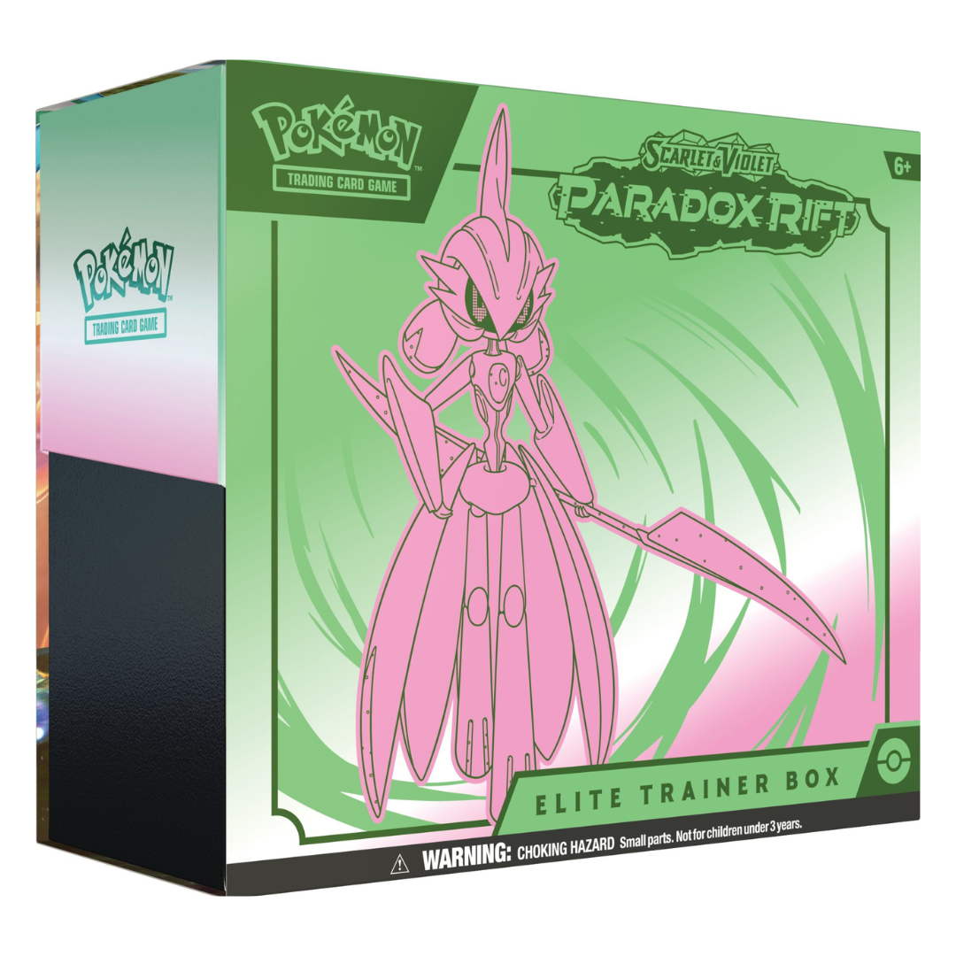 Pokemon TCG: Scarlet & Violet Paradox Rift Elite Trainer Box: Iron Valiant