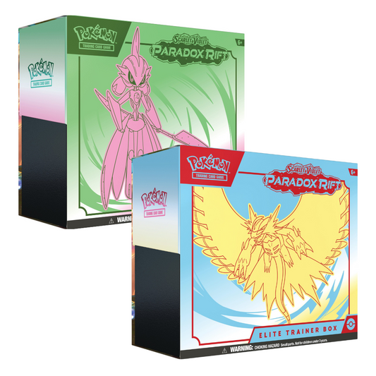Pokemon TCG: Scarlet & Violet Paradox Rift Elite Trainer Box: Iron Valiant