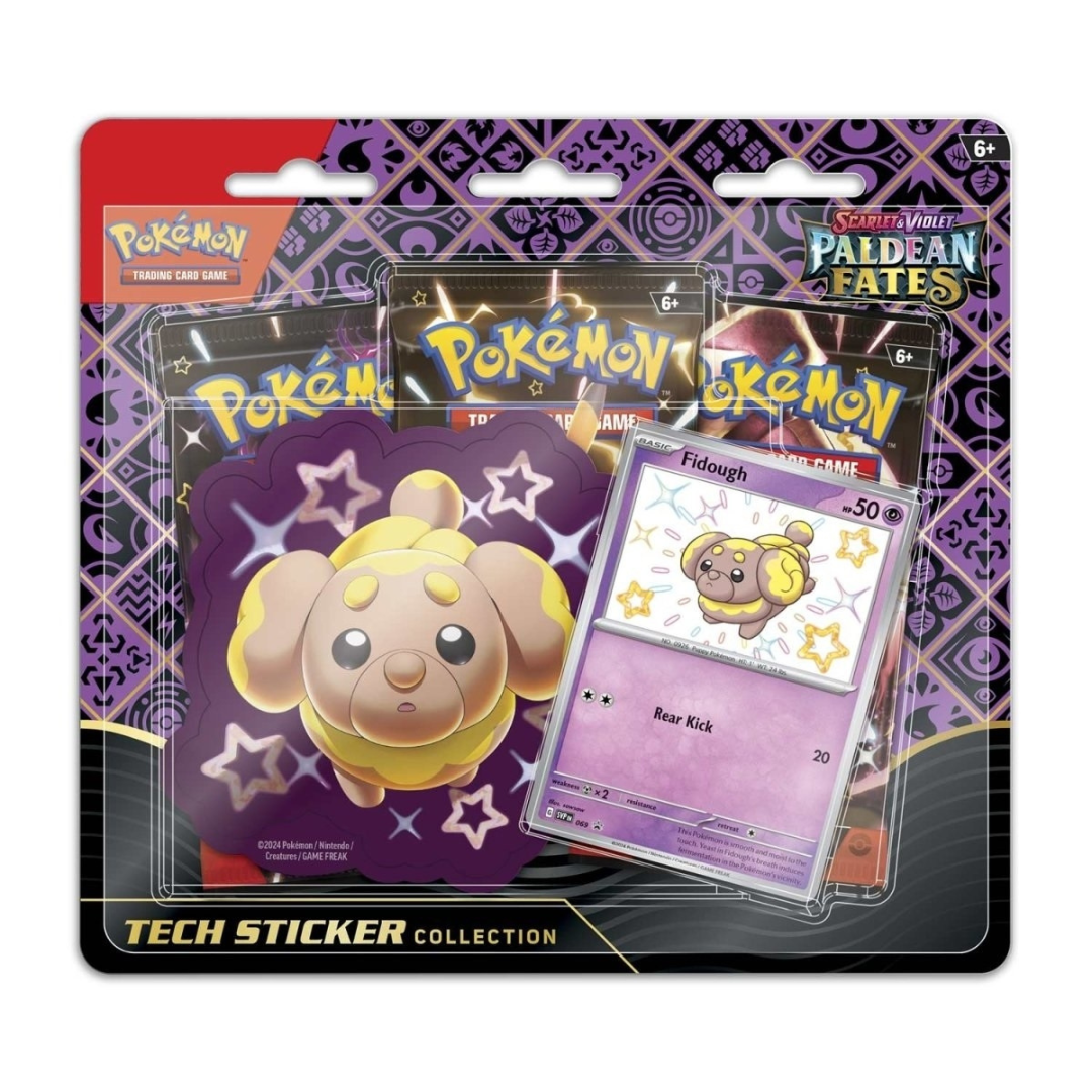 Pokémon TCG: Scarlet & Violet Paldean Fates Tech sticker collection