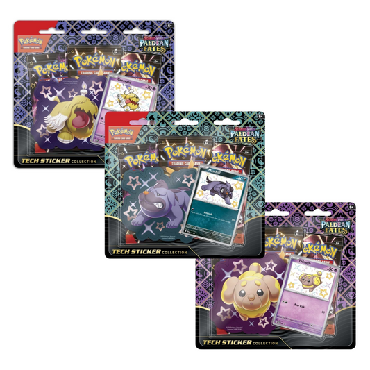 Pokémon TCG: Scarlet & Violet Paldean Fates Tech sticker collection