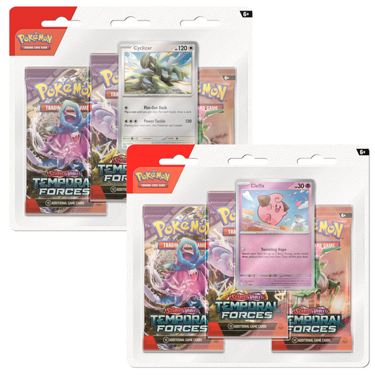Pokémon TCG: Scarlet & Violet Temporal Forces 3 Pack blister