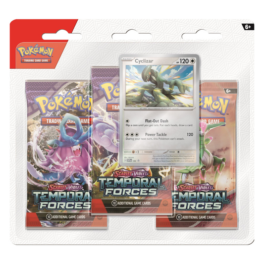 Pokémon TCG: Scarlet & Violet Temporal Forces 3 Pack blister