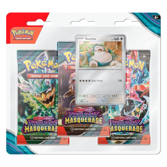 Pokémon TCG: Scarlet & Violet Twilight Masquerade 3 Pack blister