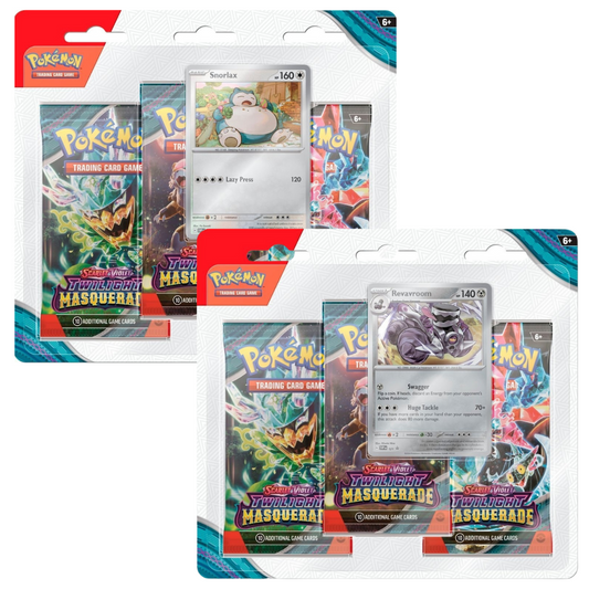 Pokémon TCG: Scarlet & Violet Twilight Masquerade 3 Pack blister