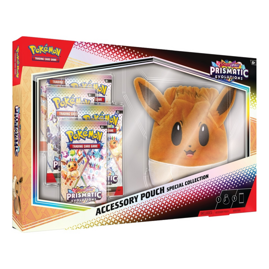 Pokémon TCG: Scarlet & Violet Prismatic Evolutions Accessory Pouch Special Collection
