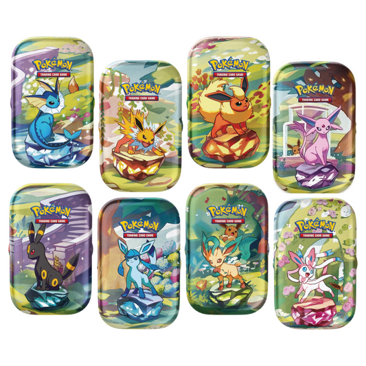 Pokémon TCG: Scarlet & Violet Prismatic Evolutions Mini Tins