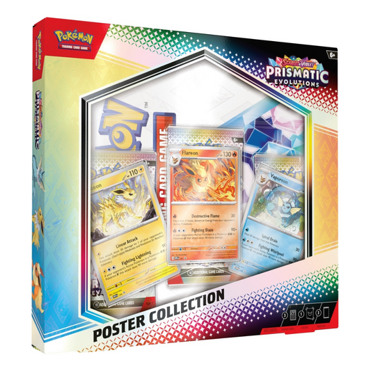 Pokémon TCG: Scarlet & Violet Prismatic Evolutions Poster Collection