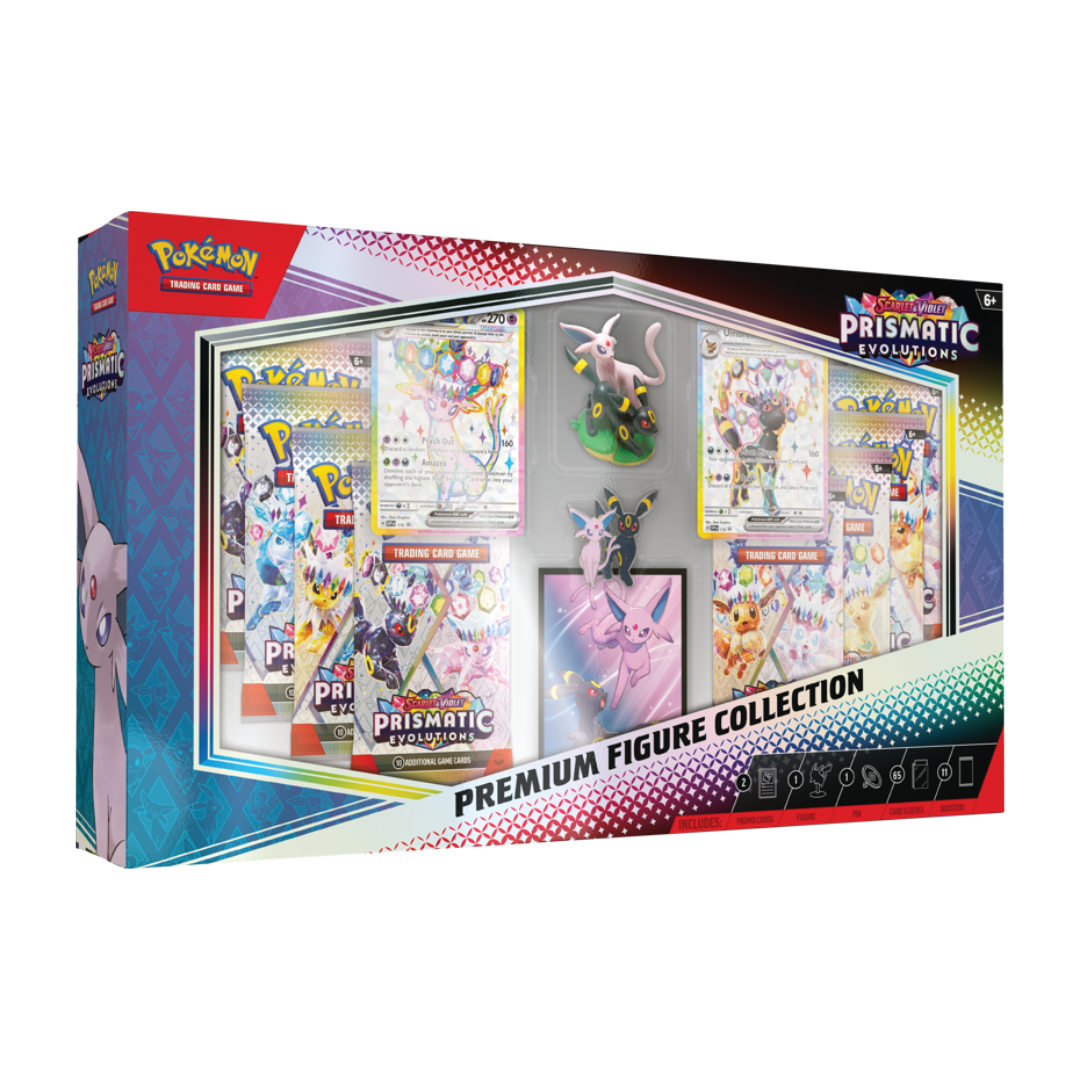 Pokemon TCG: Scarlet & Violet Prismatic Evolutions - Premium Figure Collection