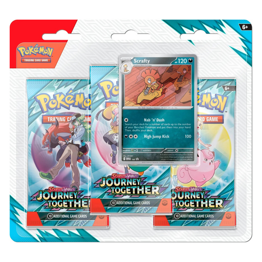 Pokémon TCG: Scarlet & Violet Journey Together 3-Pack Blister