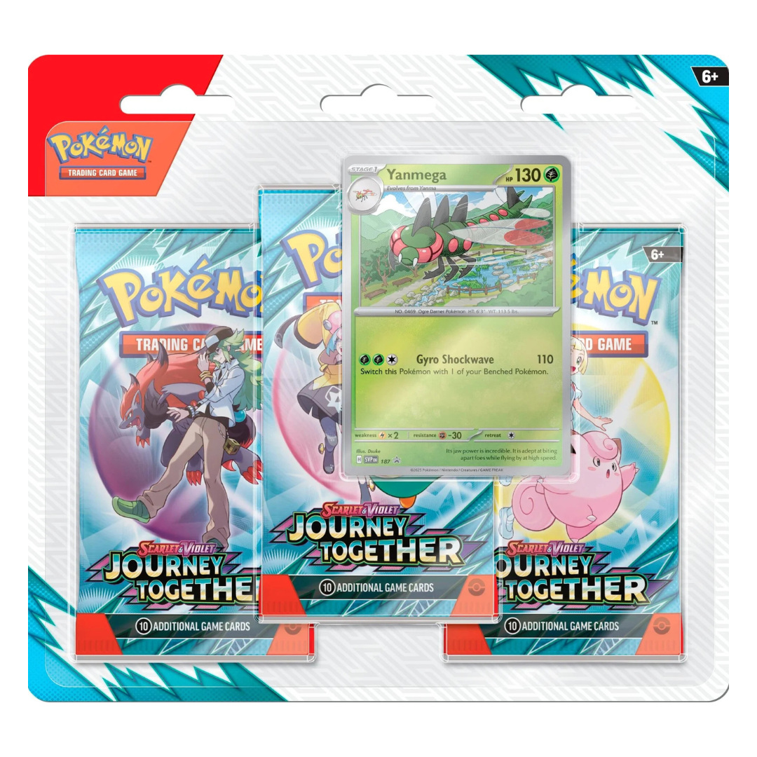 Pokémon TCG: Scarlet & Violet Journey Together 3-Pack Blister