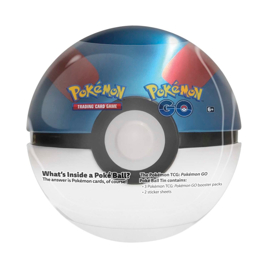Pokémon TCG: Pokémon GO Poké Ball Tin