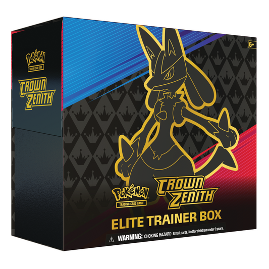 Pokémon TCG: Sword & Shield Crown Zenith Elite Trainer Box