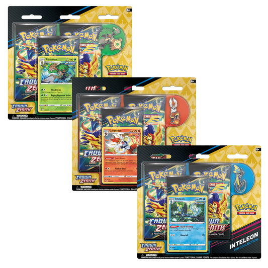 Pokémon TCG: Crown Zenith pin collection