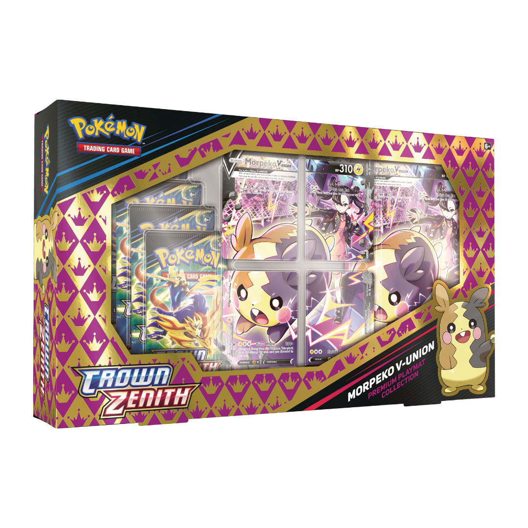 Pokémon TCG: Crown Zenith Premium Playmat Collection - Morpeko V-Union