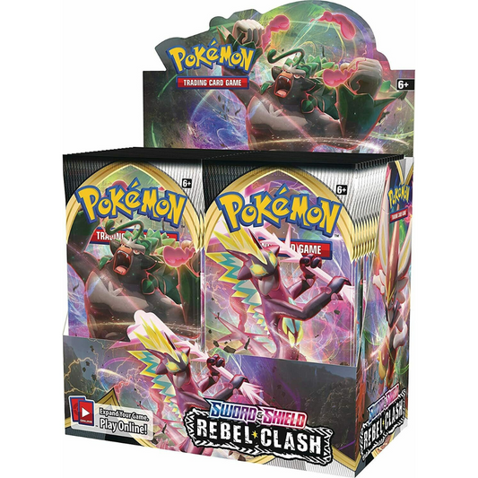 Pokémon TCG:  Sword & Shield Rebel Clash Booster Box