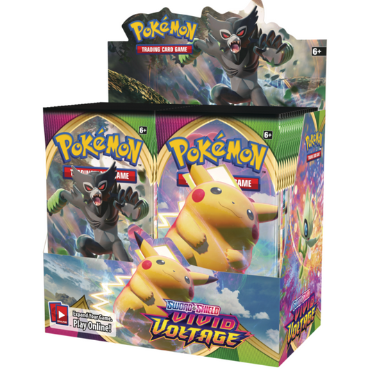 Pokémon TCG:  Sword & Shield Vivid Voltage Booster Box