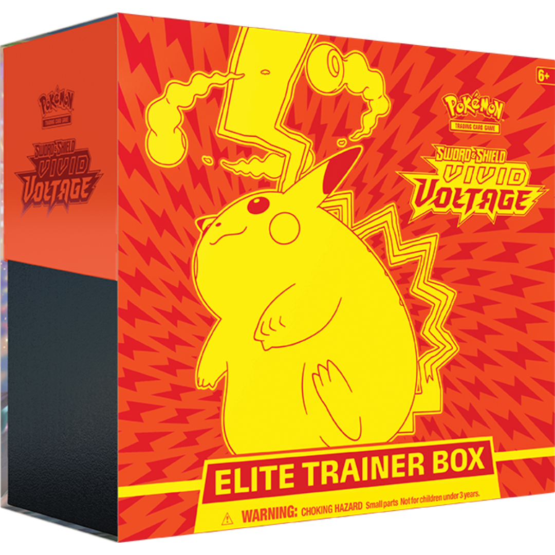 Pokémon TCG:  Sword & Shield Vivid Voltage Elite Trainer Box