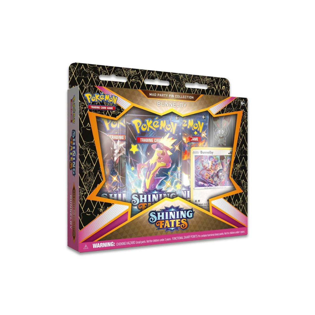 pokemon trading card game shining fates mad party pin collection Pokémon TCG: Shining Fates Mad Party Pin Collection – PokéDecks