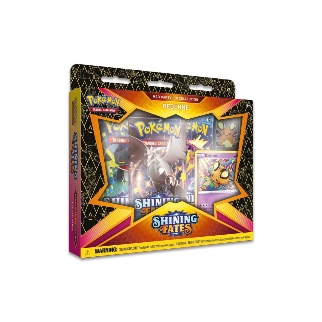 Pokémon TCG: Shining Fates Mad Party Pin Collection – PokéDecks