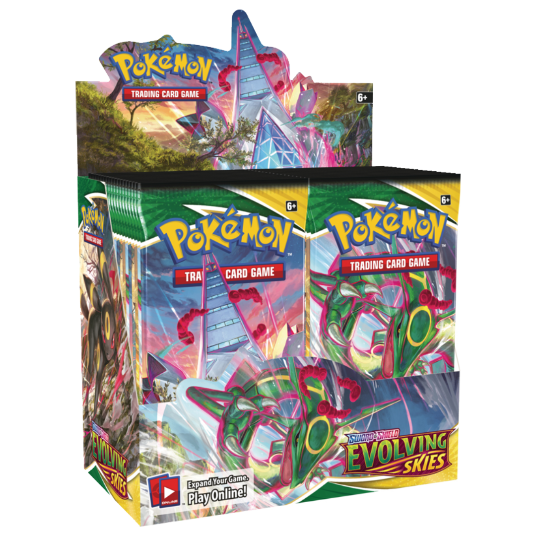 Pokémon TCG:  Sword & Shield Evolving Skies Booster Box
