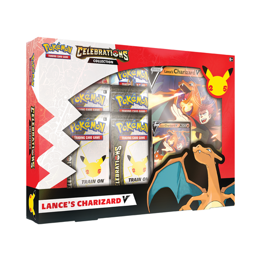 Pokémon TCG: Celebrations Collection Lance's Charizard V / Dark Sylveon V Box