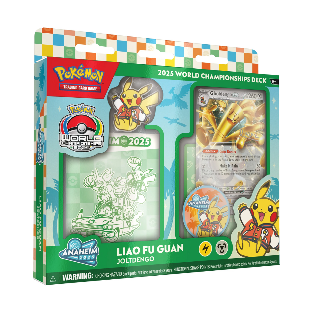 Pokémon TCG: 2025 World Championships Deck - Liao Fu Guan - Gholdengo ex