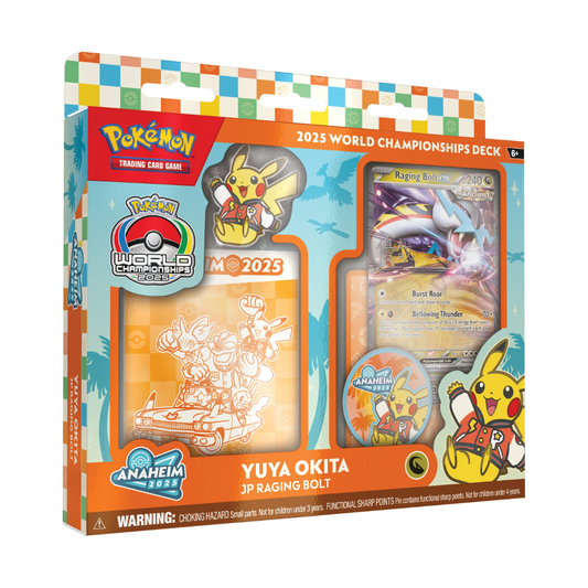 Pokémon TCG: 2025 World Championships Deck - Yuya Okita - Raging Bolt ex