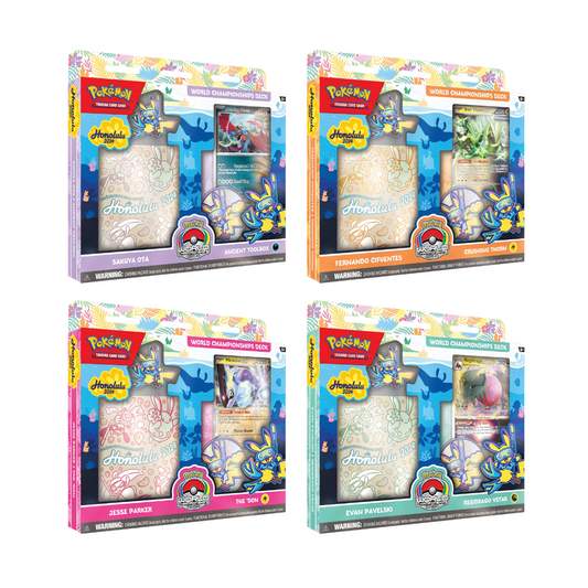 Pokémon TCG: World Champions Decks 2024