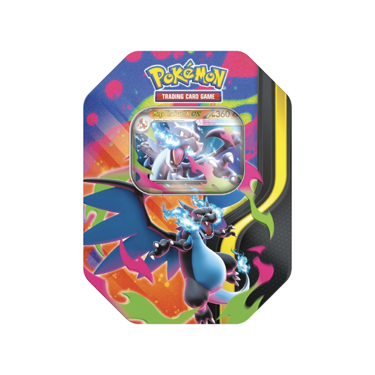 Pokémon TCG: Mega Charizard X ex Tin