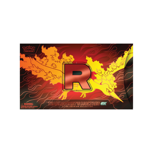 Pokémon TCG: Team Rocket's Moltres ex Ultra-Premium Collection